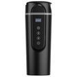 SUITU  HQ-3900 24V/12V Car/Truck Heated Coffee Mug Smart Mug,Spec: Small Screen Black - free shipping - PMC TechLife - Order now!