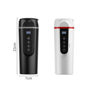 SUITU  HQ-3900 24V/12V Car/Truck Heated Coffee Mug Smart Mug,Spec: Large Screen White