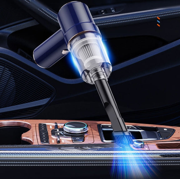 SUITU  ST-6638 Car Wireless Vacuum Cleaner Suction and Blower Integrated With Light ,Spec:  Basic Type-A Charge
