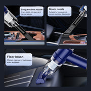 SUITU  ST-6638 Car Wireless Vacuum Cleaner Suction and Blower Integrated With Light ,Spec:  Basic Type-A Charge
