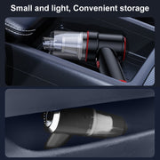 SUITU  ST-6638 Car Wireless Vacuum Cleaner Suction and Blower Integrated With Light ,Spec:  Basic Type-A Charge