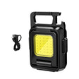 Double Sided COB Flashlight Mini Keychain Light Camping Light Without Stand - Mini Flashlight by PMC Jewellery | Online Shopping South Africa | PMC Jewellery | Buy Now Pay Later Mobicred