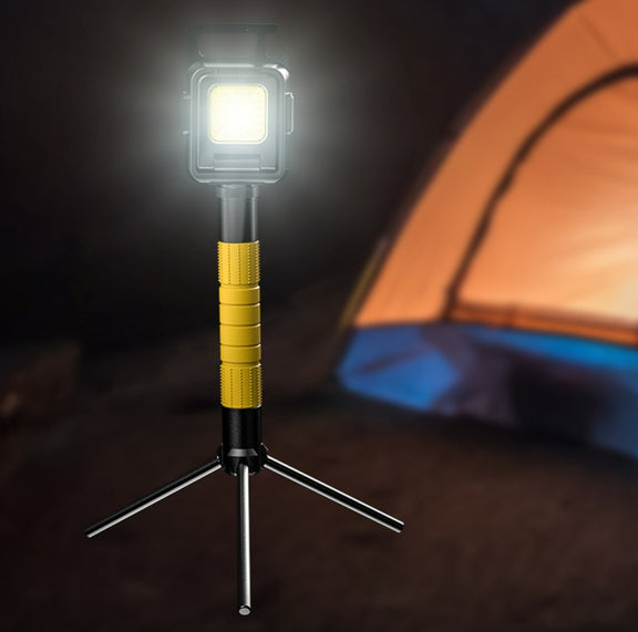 Double Sided COB Flashlight Mini Keychain Light Camping Light Without Stand
