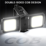 Double Sided COB Flashlight Mini Keychain Light Camping Light Without Stand