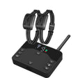 2-In-1 Electric Dog Fence & Remote Training Collar Adjustable Vibration & Shock For 2 Dogs(Black) - Training Aids by PMC TechLife | Online Shopping South Africa | PMC TechLife | Buy Now Pay Later Mobicred