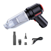 SUITU  ST-6629 3 In 1 5500pa Car Wireless Vacuum Cleaner Blowing Suction And Pumping 3 Modes Black -USB Cable