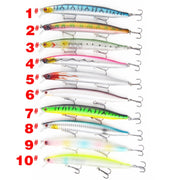 XY-256 19.1g/13.5cm Long Casting Sinking Minnow Fake Bait(5)