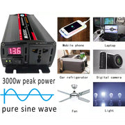 12000W (Actual 2000W) 48V to 220V High Power Car Sine Wave Inverter Power Converter