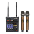 G4-M1 4-way Mixer with Wireless Microphone Effect Device Small K Song Recording Bluetooth Mixer - free shipping - PMC TechLife - Order now!