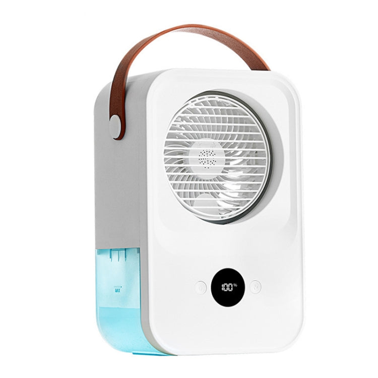 MT-F60 Smart Digital Display USB Charging Air Cooler Desktop Mist Humidification Fan, Mode: Standard Version
