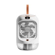 RD22 Rotating Humidification Fan Warm Light Atmosphere Light Automatic Shaking Head with Digital Display Air Cooler(White) - Electric Fans by PMC TechLife | Online Shopping South Africa | PMC TechLife | Buy Now Pay Later Mobicred
