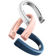 WT-F54 Wind From All Sides Long Battery Life Semiconductor Cooling Hanging Neck Fan(Pink)