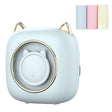 C23 Seven Colors Atmosphere Breathing Light Wireless Thermal Printer, Color: Blue+3 Rolls Color Paper - Printer by PMC TechLife | Online Shopping South Africa | PMC TechLife | Buy Now Pay Later Mobicred