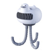 WT-E20 Stroller Fan USB Mute Portable Octopus High Air Volume Mini Fan, Style: Shake Head Type (White) - Electric Fans by PMC TechLife | Online Shopping South Africa | PMC TechLife | Buy Now Pay Later Mobicred
