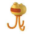 WT-E20 Stroller Fan USB Mute Portable Octopus High Air Volume Mini Fan, Style: Shake Head Type (Yellow) - Electric Fans by PMC TechLife | Online Shopping South Africa | PMC TechLife | Buy Now Pay Later Mobicred