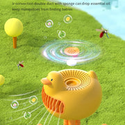 WT-E20 Stroller Fan USB Mute Portable Octopus High Air Volume Mini Fan, Style: Shake Head Type (Yellow)
