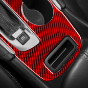 For Chevrolet Malibu 2016-2024 C Model Left-hand Drive Gear Panel Sticker(Red)