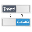 Dishwasher Magnet Clean Dirty Sign Double-Sided Refrigerator Magnet(Silver-Blue Gray) - Dish Washers & Accessories by PMc TechLife | Online Shopping South Africa | PMc TechLife | Buy Now Pay Later Mobicred