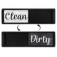 Dishwasher Magnet Clean Dirty Sign Double-Sided Refrigerator Magnet(Black Wood Grain) - Dish Washers & Accessories by PMc TechLife | Online Shopping South Africa | PMc TechLife | Buy Now Pay Later Mobicred