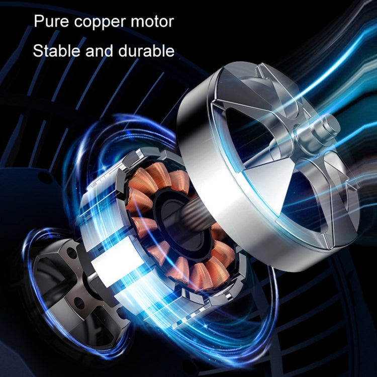 F611 Rotatable Multi-angle Air Supply Car Silent Fan(USB)