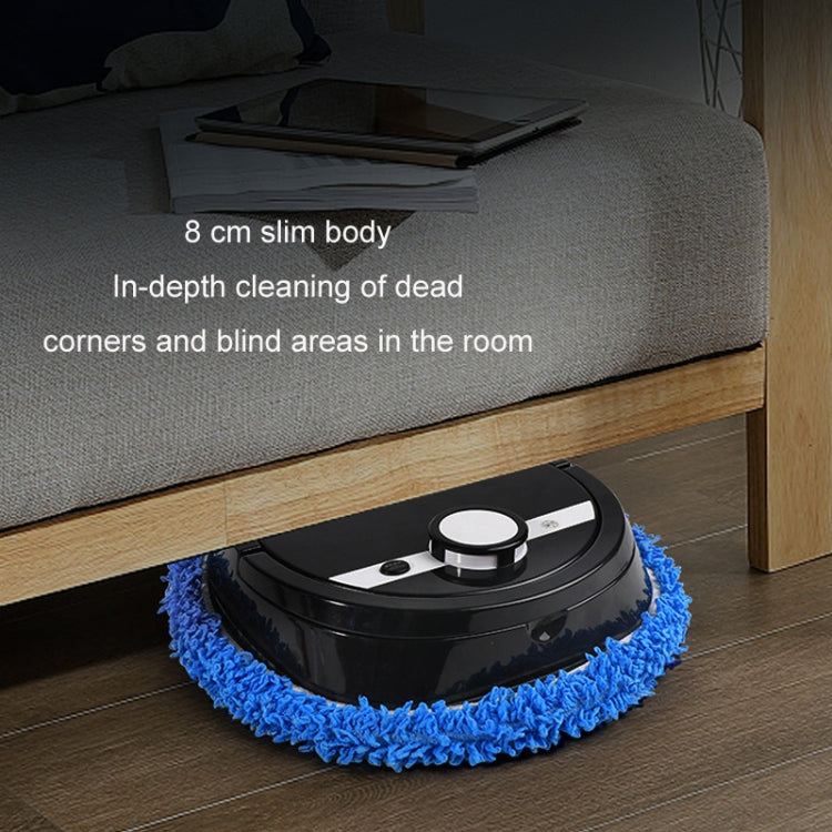 Intelligent Fully Automatic Sweeping Dragging Integrated Robot(Black)