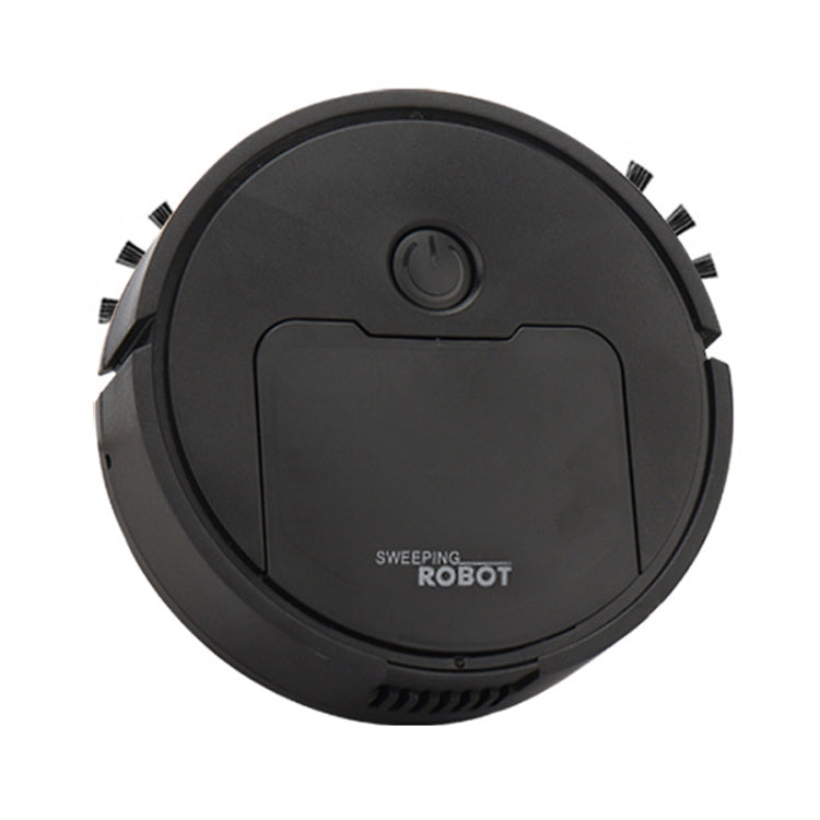 3 in 1 Mini Vacuum Cleaner Intelligent Sweeping Robot(Black)