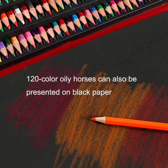 48 Colors Oil Colored Pencil Art Hand Drawn Set