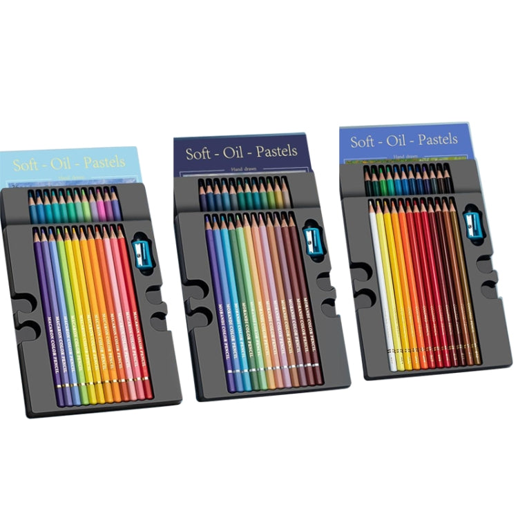 24 Colors Oily Bright Color Pencil Studio Special Set Morandi