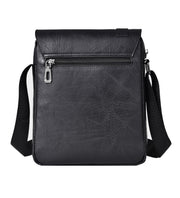 WEIXIER D266 Retro Crossbody Large Capacity Messenger Bag Shoulder Bag Tot Backpack(Dark Brown)