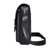 WEIXIER D266 Retro Crossbody Large Capacity Messenger Bag Shoulder Bag Tot Backpack(Dark Brown)