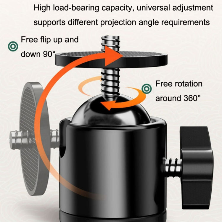 TY01 Projector Bracket Home Office Monitor Punch-free Bracket, Style: Floor Telescopic Model