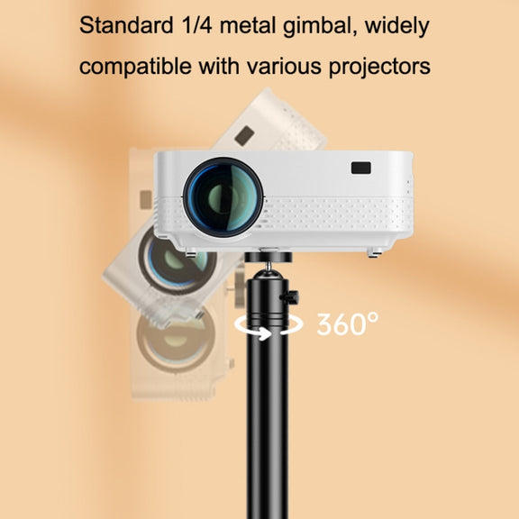 TY01 Projector Bracket Home Office Monitor Punch-free Bracket, Style: Floor Telescopic Model