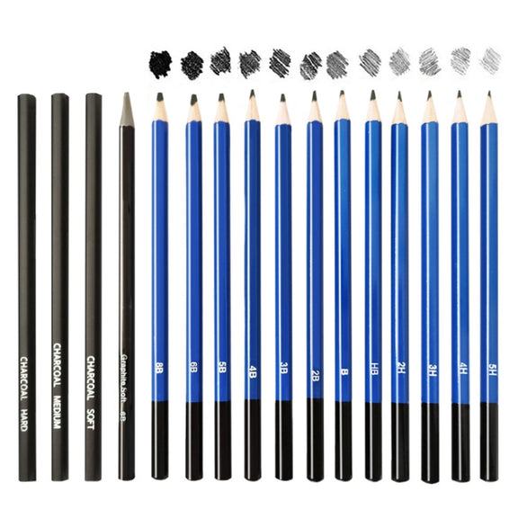 32pcs/set Sketch Color Pencil Set Art Student Drawing Kit