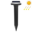 SJZ038 Outdoor Waterproof Solar Ultrasonic Rat Repeller Ultrasonic Animal Repeller, Color: Black - Outdoor Insect Repellent by PMC TechLife | Online Shopping South Africa | PMC TechLife