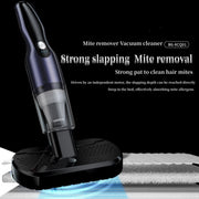 4 In 1 12000pa Wireless  Mini Handheld Car Vacuum Cleaner Mite Remover(Navy Blue)