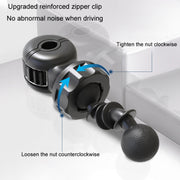 F6207 Car Rear Seat Zip Lock USB Double Head Fan, Model: USB