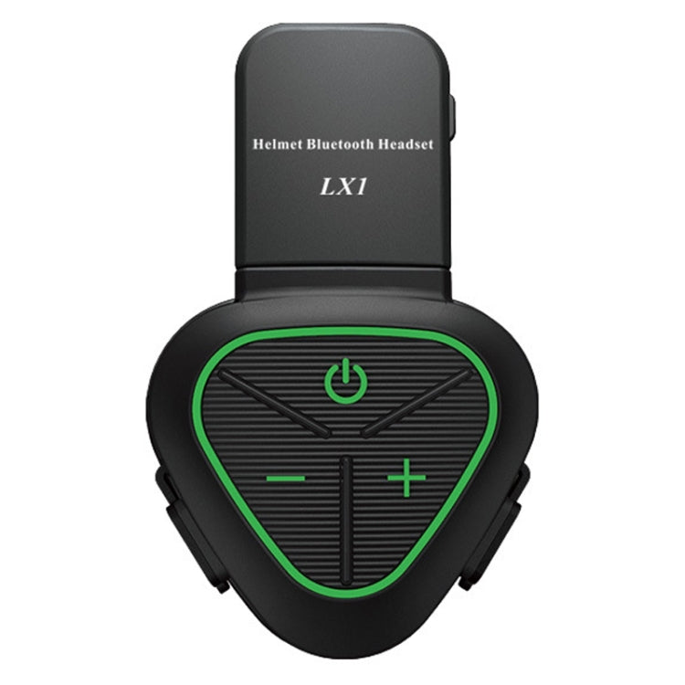 LX1 Motorcycle Half Helmet Water-resistant Wireless 5.3 Bluetooth Headset, Version: English(Classic Green)
