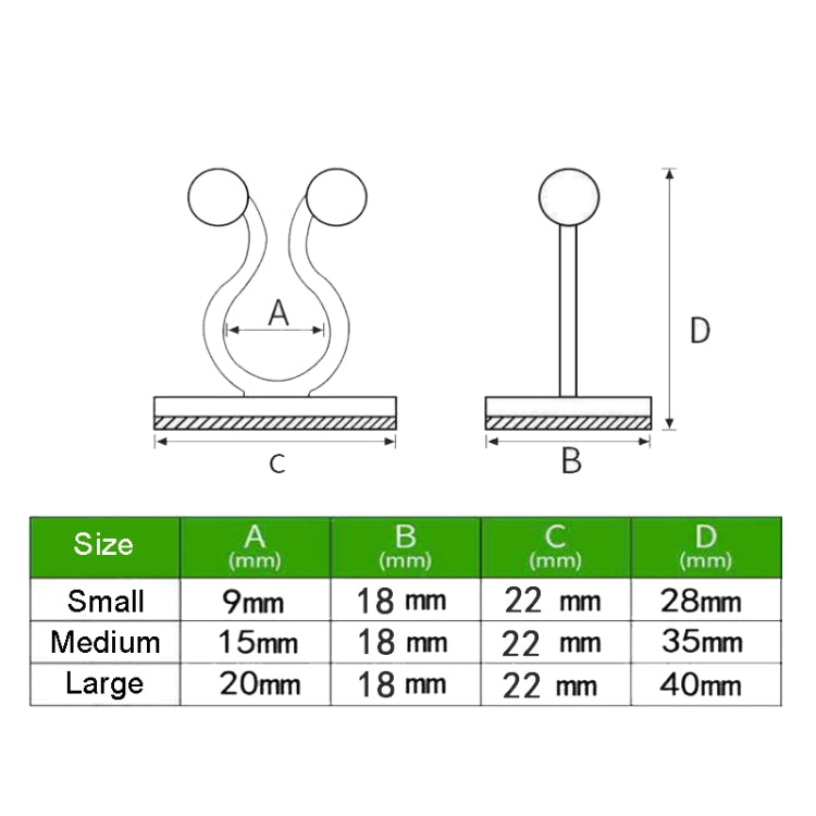 Medium 50pcs Plant Climbing Wall Buckle Vine Traceless Plant Fixer Self-Adhesive Hooks(Green)