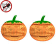 SJZ060 2pcs/set Pumpkin Shaped Fruit Fly Traps Fruit Fly Trap Bee Trap(Orange) - Traps by PMC TechLife | Online Shopping South Africa | PMC TechLife | Buy Now Pay Later Mobicred