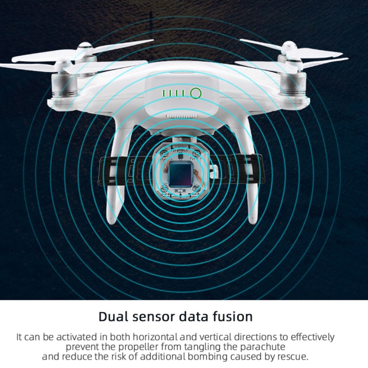 Manti 3 Plus Parachute for DJI Phantom 2 / 3 / 4 Improve Safety Slow Down Fall Speed Accessories