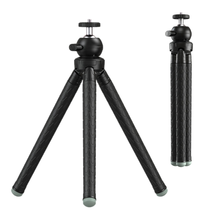 APEXEL APL-JJ09 Mobile Selfie Live Streaming Portable Stretch Telephoto Tripod(Black)
