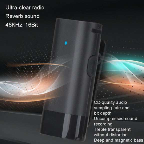 1 In 2 Wireless Collar Wheat With Charging Warehouse Phone Live Broadcast Interview Noise Reduction Collar Microphone(8 Pin Interface)