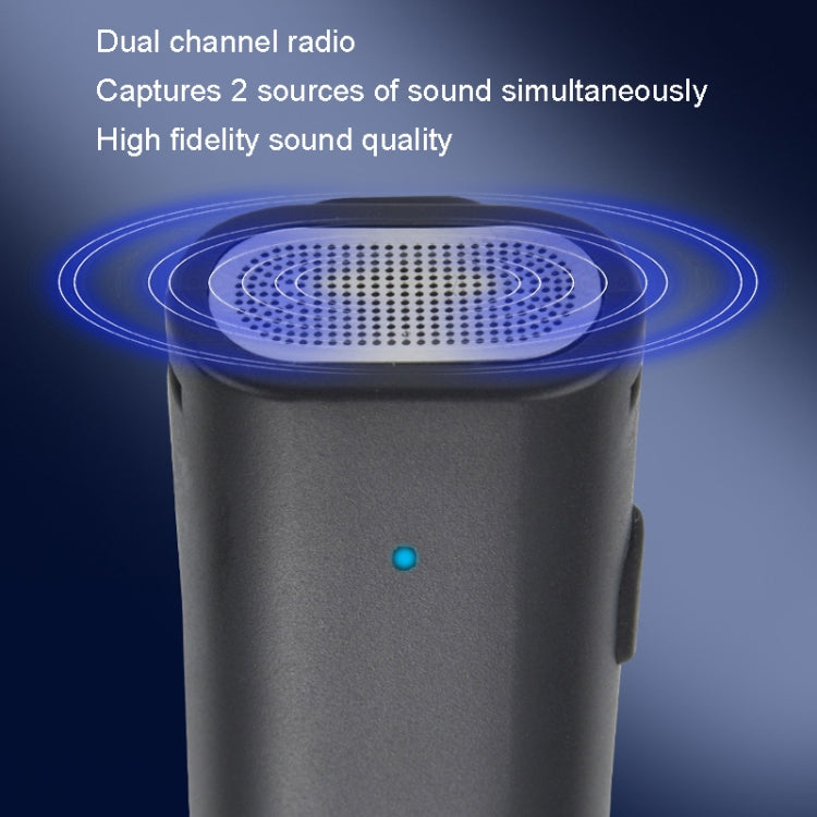 1 In 2 Wireless Collar Wheat With Charging Warehouse Phone Live Broadcast Interview Noise Reduction Collar Microphone(8 Pin Interface)