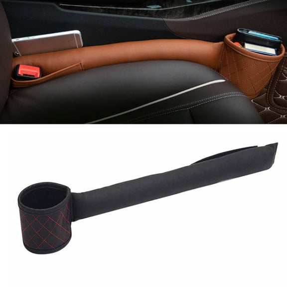 Car Seat Gap Leak-Proof Plugs Debris Storage Bag, Color: Black Red Co-pilot