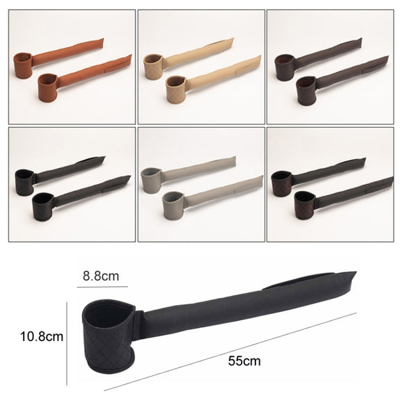 Car Seat Gap Leak-Proof Plugs Debris Storage Bag, Color: Brown Principal Driver