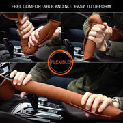 Car Seat Gap Leak-Proof Plugs Debris Storage Bag, Color: Brown Principal Driver