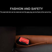 Car Seat Gap Leak-Proof Plugs Debris Storage Bag, Color: Beige Co-pilot