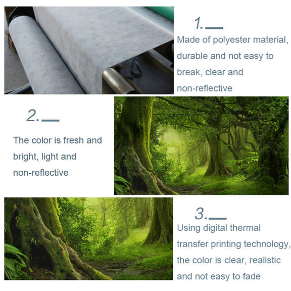 Dream Forest Series Party Banquet Decoration Tapestry Photography Background Cloth, Size: 100x75cm(D)
