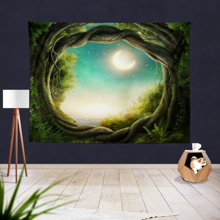Dream Forest Series Party Banquet Decoration Tapestry Photography Background Cloth, Size: 100x75cm(C)