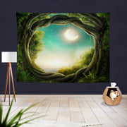 Dream Forest Series Party Banquet Decoration Tapestry Photography Background Cloth, Size: 100x75cm(E)